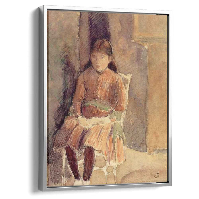Portrait of Jeanne, the Artist's Daughter by Camille Pissarro