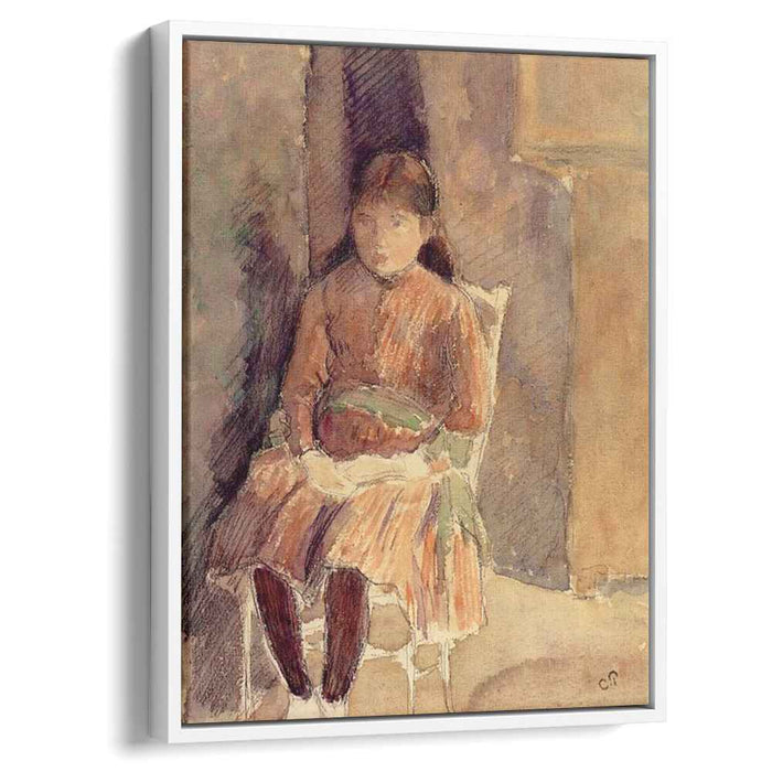 Portrait of Jeanne, the Artist's Daughter by Camille Pissarro