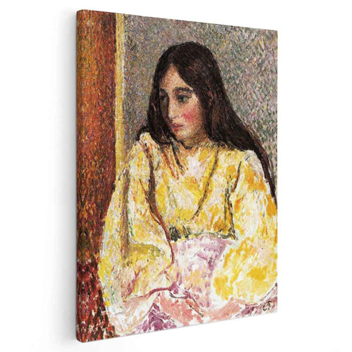 Portrait of Jeanne by Camille Pissarro
