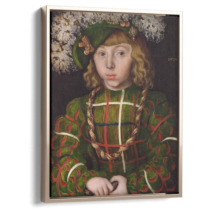 Portrait Of Johann Friederich I the Magnanimous, Elector of Saxony by Lucas Cranach the Elder