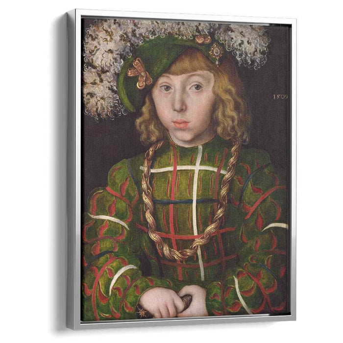 Portrait Of Johann Friederich I the Magnanimous, Elector of Saxony by Lucas Cranach the Elder