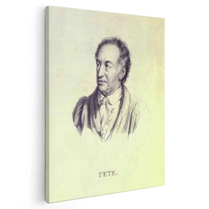 Portrait of Johann Wolfgang von Goethe (1823) by Orest Kiprensky