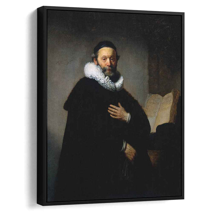 Portrait of Johannes Wtenbogaert (1633) by Rembrandt