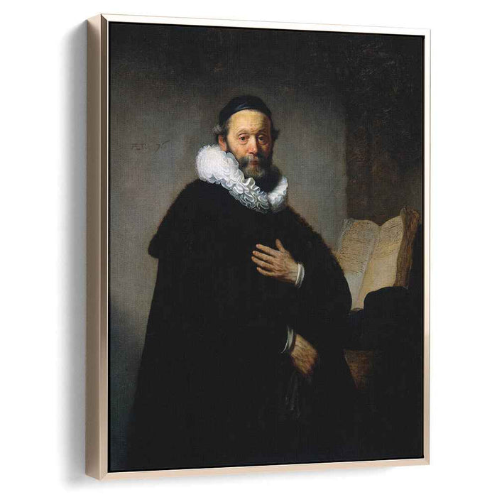 Portrait of Johannes Wtenbogaert (1633) by Rembrandt