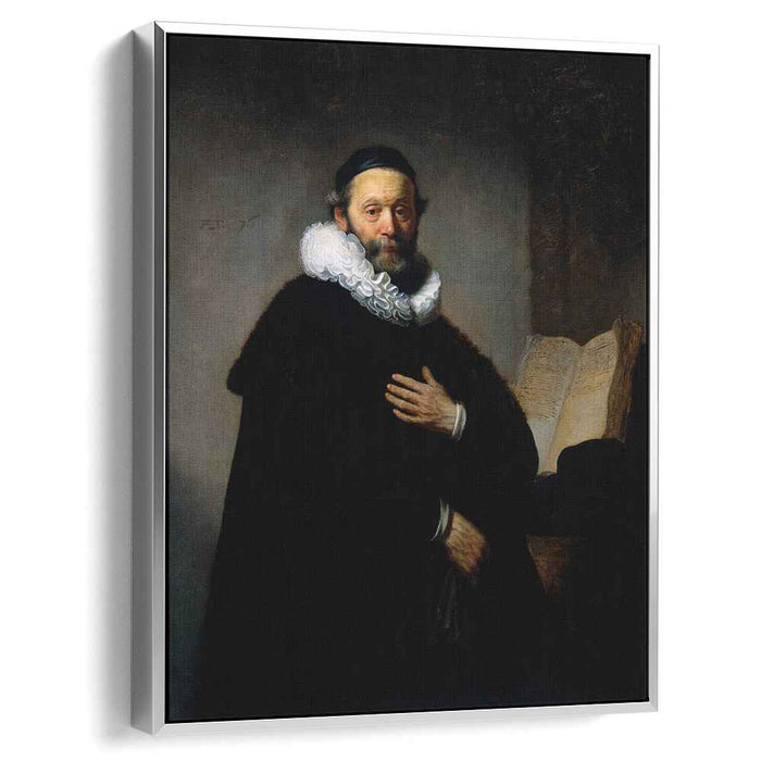 Portrait of Johannes Wtenbogaert (1633) by Rembrandt