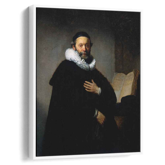 Portrait of Johannes Wtenbogaert (1633) by Rembrandt