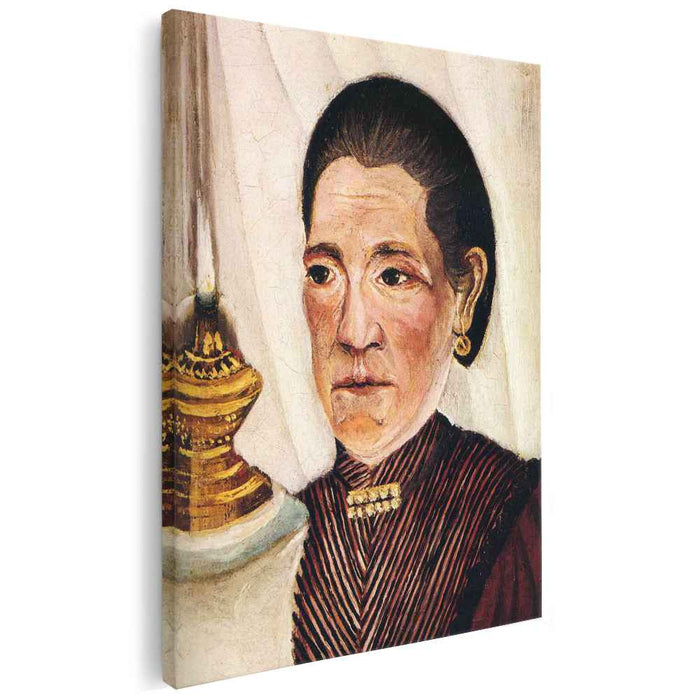 Portrait of Josephine the artist's second wife (1903) by Henri Rousseau