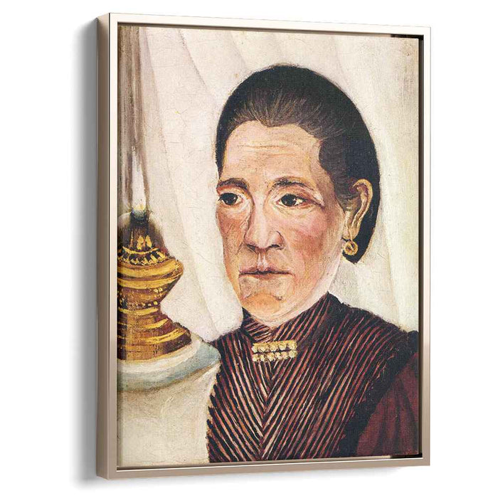 Portrait of Josephine the artist's second wife (1903) by Henri Rousseau