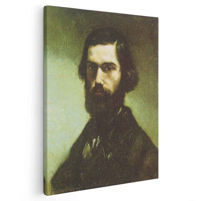 Portrait of Jules Valles (1865) by Gustave Courbet