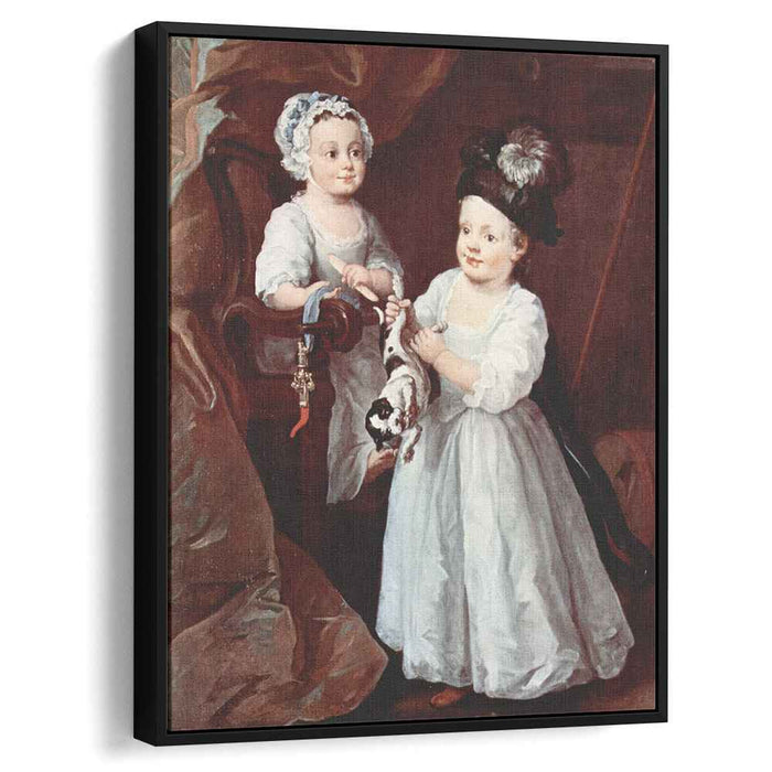 Portrait of Lady Mary Grey and Lord George Grey (1740) by William Hogarth