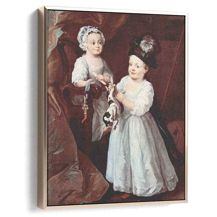 Portrait of Lady Mary Grey and Lord George Grey (1740) by William Hogarth