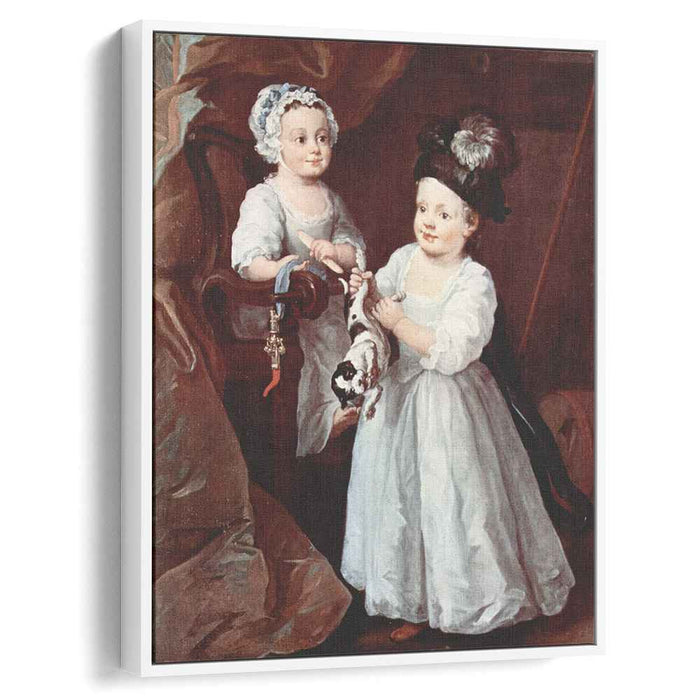 Portrait of Lady Mary Grey and Lord George Grey (1740) by William Hogarth