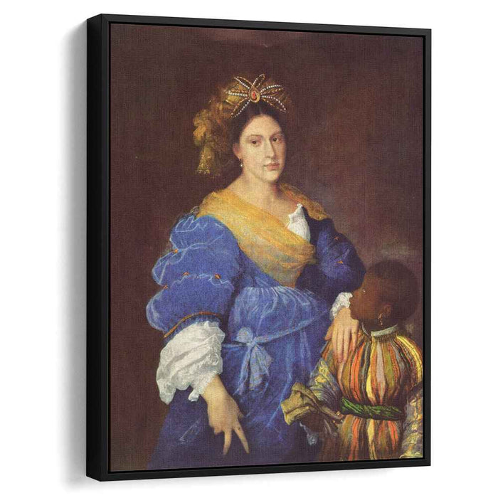 Portrait of Laura de Dianti (1523) by Titian