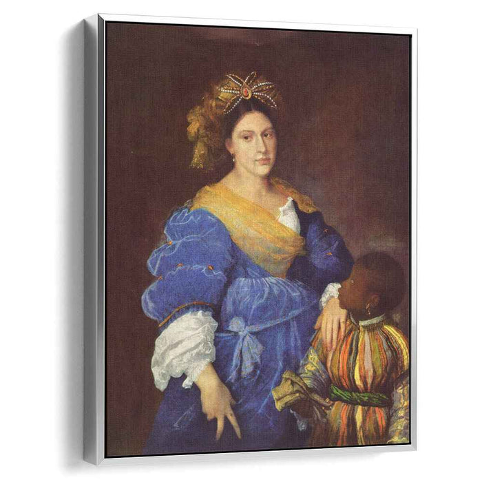 Portrait of Laura de Dianti (1523) by Titian