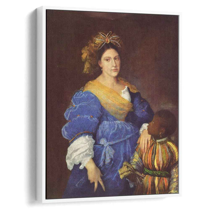 Portrait of Laura de Dianti (1523) by Titian
