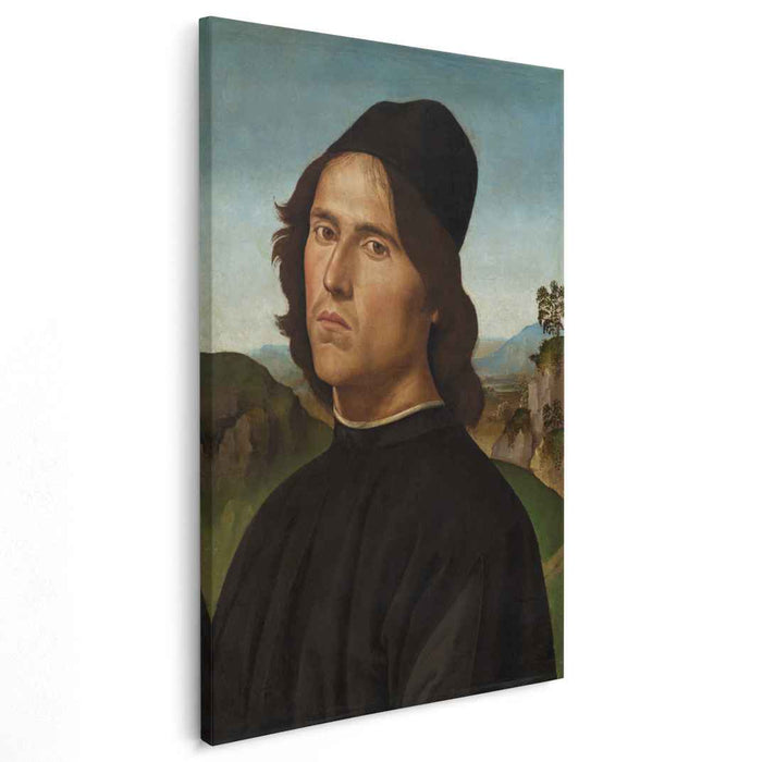 Portrait of Lorenzo di Credi (1488) by Pietro Perugino