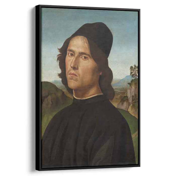 Portrait of Lorenzo di Credi (1488) by Pietro Perugino