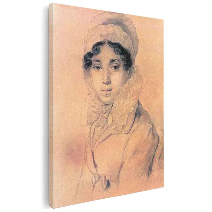 Portrait of M. A. Kikina (1816) by Orest Kiprensky