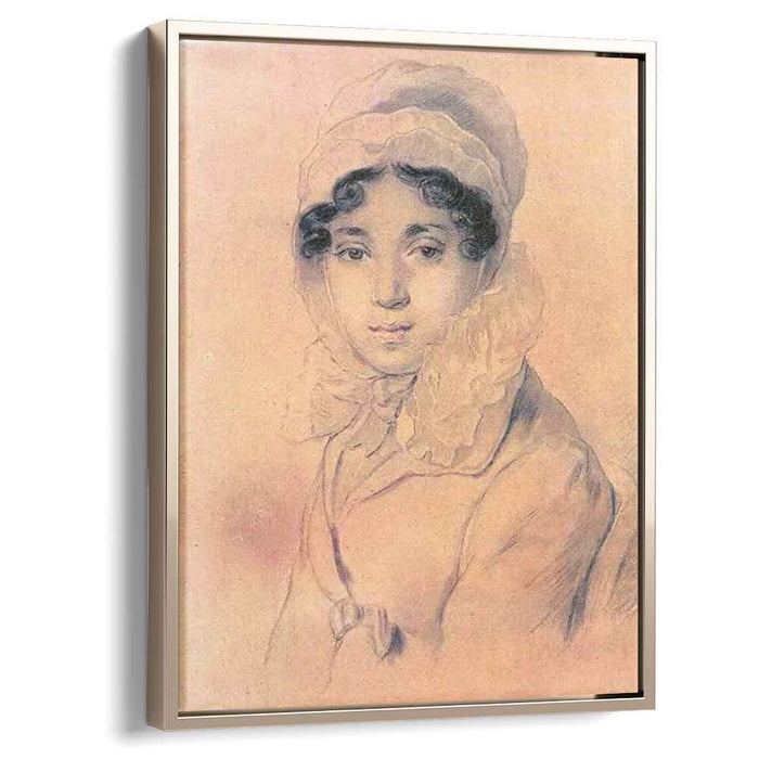 Portrait of M. A. Kikina (1816) by Orest Kiprensky