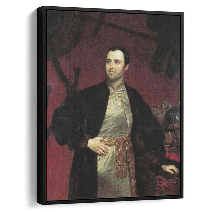 Portrait of M. A. Obolensky (1846) by Karl Bryullov