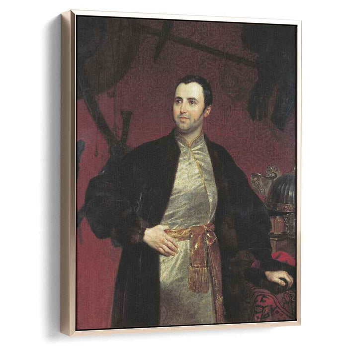 Portrait of M. A. Obolensky (1846) by Karl Bryullov