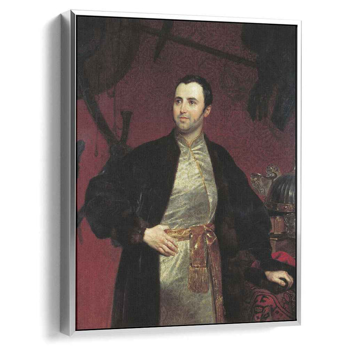 Portrait of M. A. Obolensky (1846) by Karl Bryullov