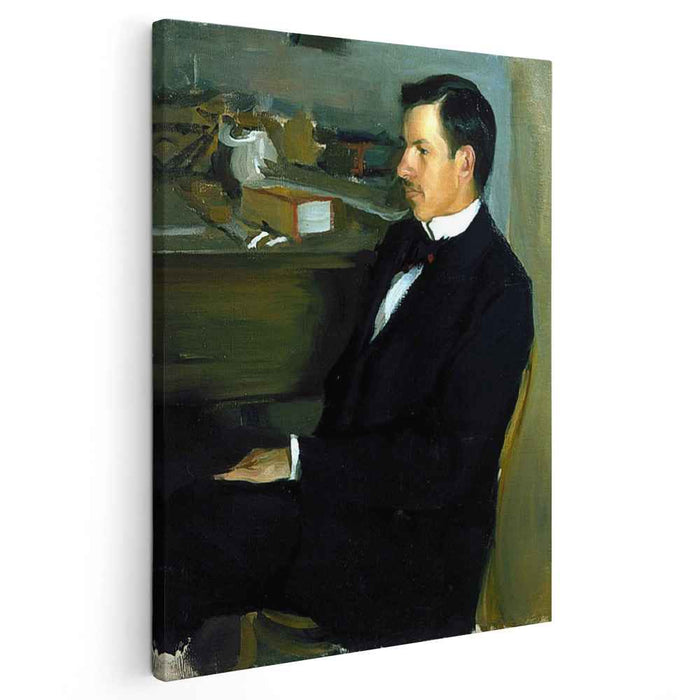 Portrait of M.I. Heylik (1901) by Boris Kustodiev