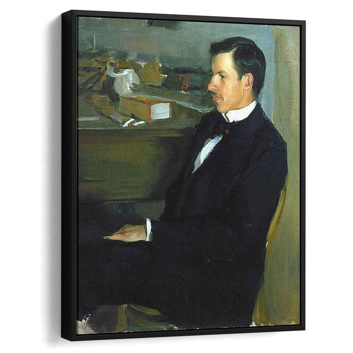 Portrait of M.I. Heylik (1901) by Boris Kustodiev