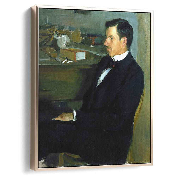 Portrait of M.I. Heylik (1901) by Boris Kustodiev