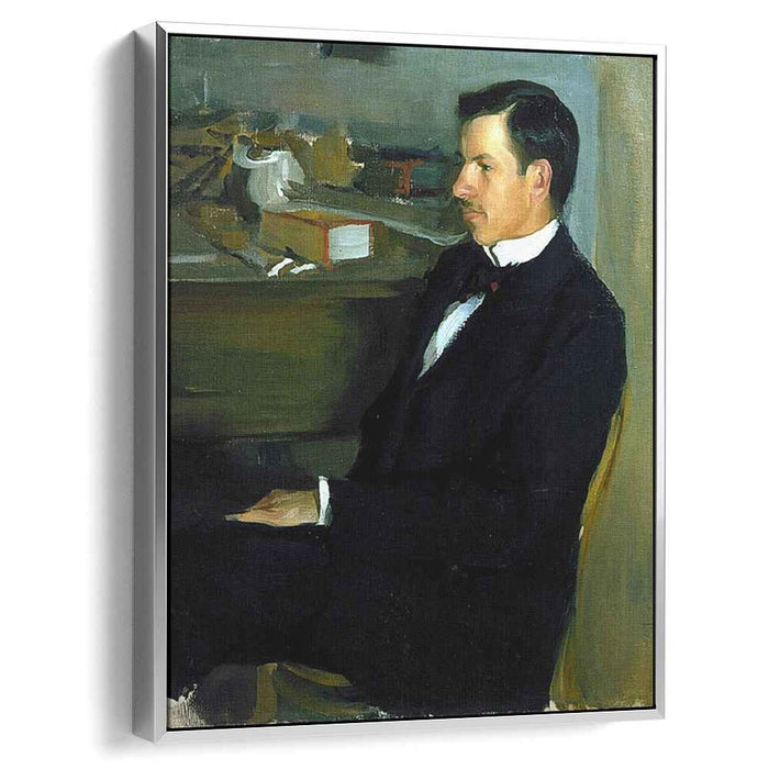 Portrait of M.I. Heylik (1901) by Boris Kustodiev