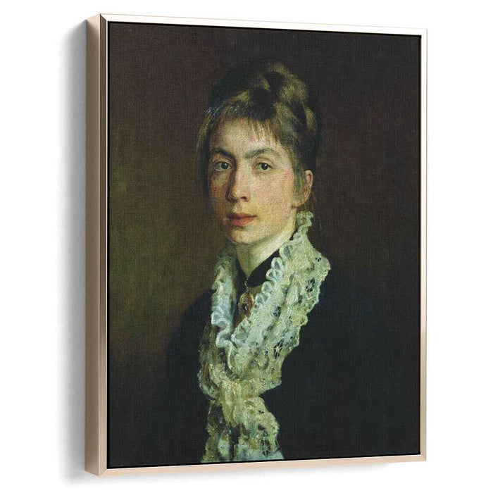 Portrait of M.P. Shevtsova, wife of A. Shevtsov by Ilya Repin