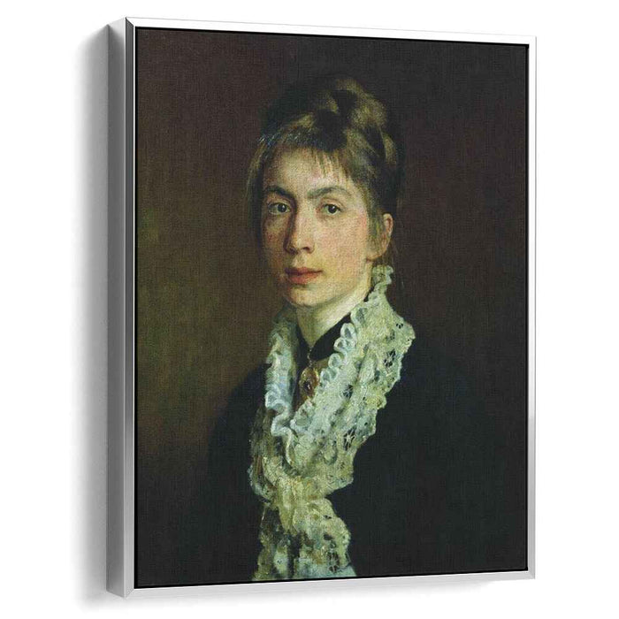 Portrait of M.P. Shevtsova, wife of A. Shevtsov by Ilya Repin
