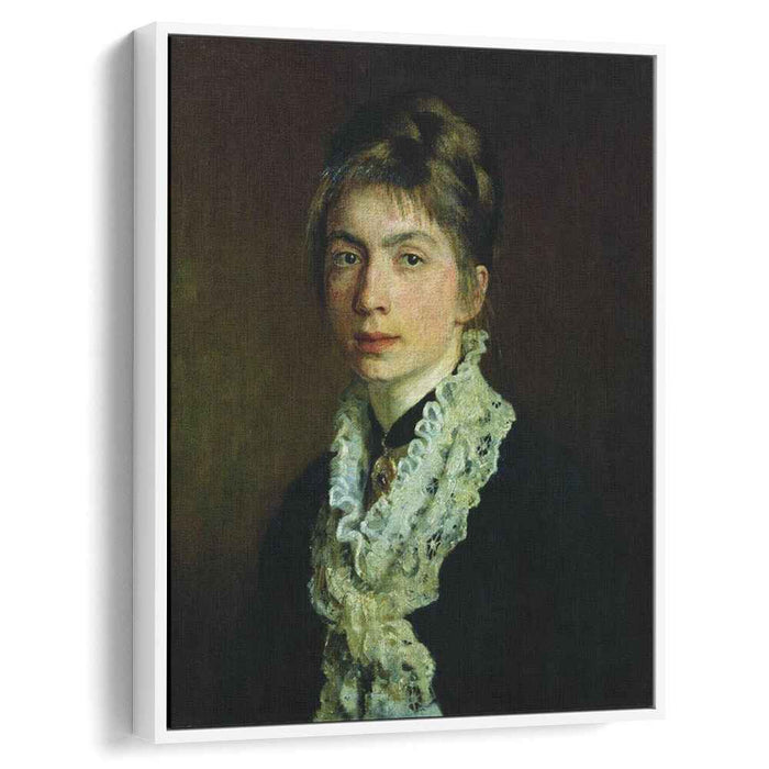 Portrait of M.P. Shevtsova, wife of A. Shevtsov by Ilya Repin