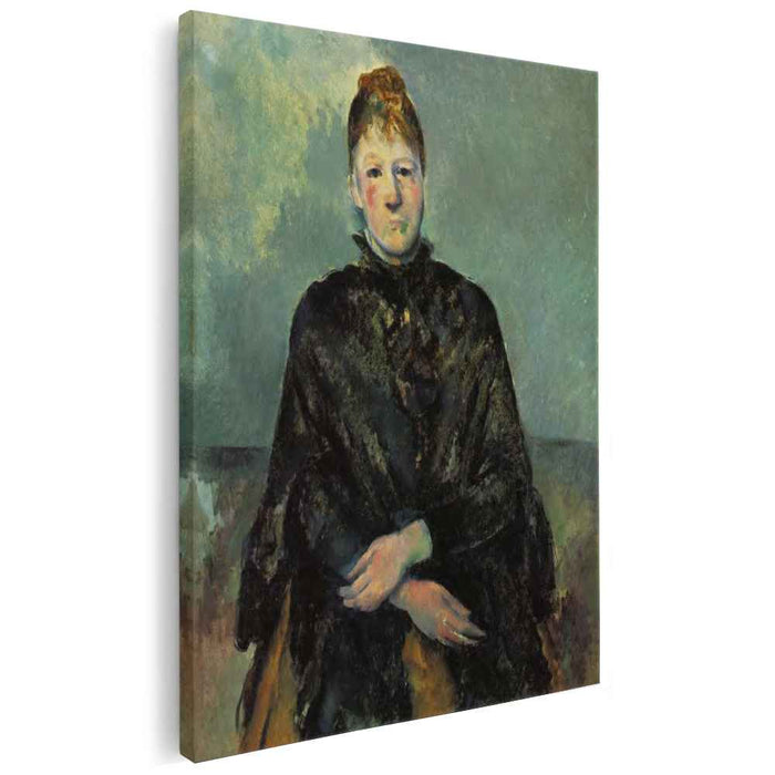Portrait of Madame Cezanne (1887) by Paul Cezanne