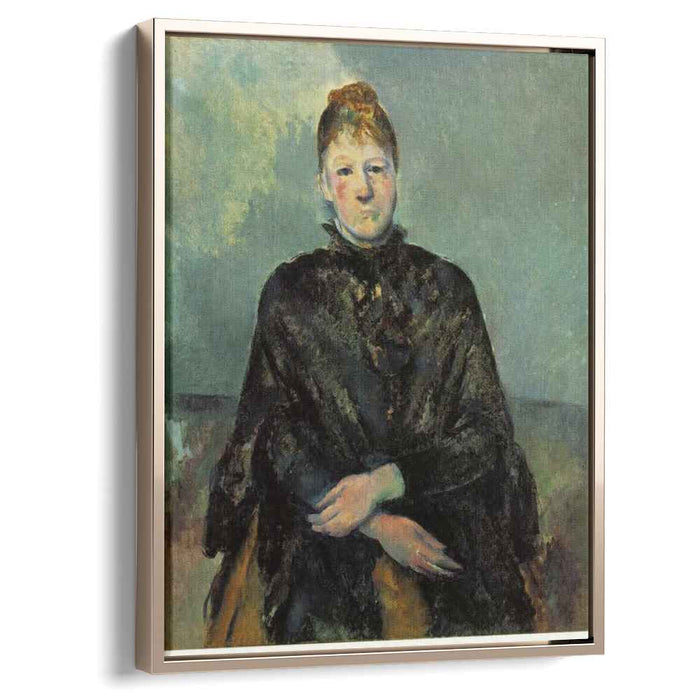 Portrait of Madame Cezanne (1887) by Paul Cezanne