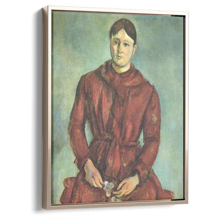 Portrait of Madame Cezanne in a Red Dress (1890) by Paul Cezanne