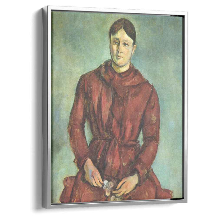 Portrait of Madame Cezanne in a Red Dress (1890) by Paul Cezanne