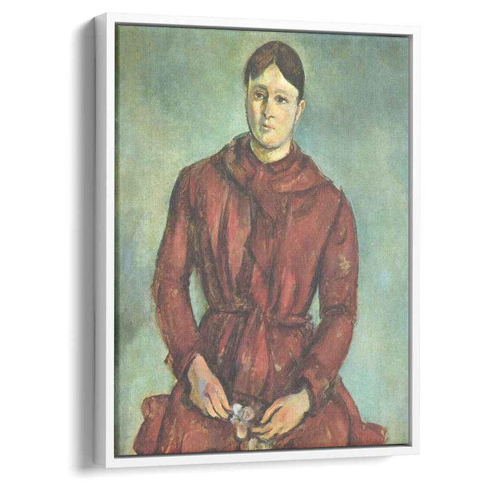 Portrait of Madame Cezanne in a Red Dress (1890) by Paul Cezanne
