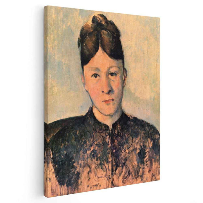 Portrait of Madame Cezanne (1885) by Paul Cezanne