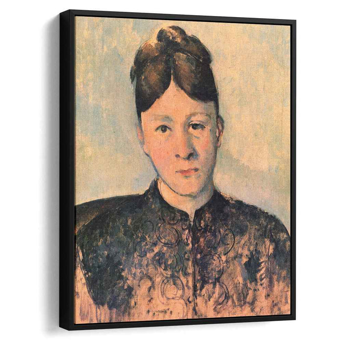 Portrait of Madame Cezanne (1885) by Paul Cezanne