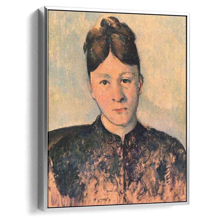 Portrait of Madame Cezanne (1885) by Paul Cezanne