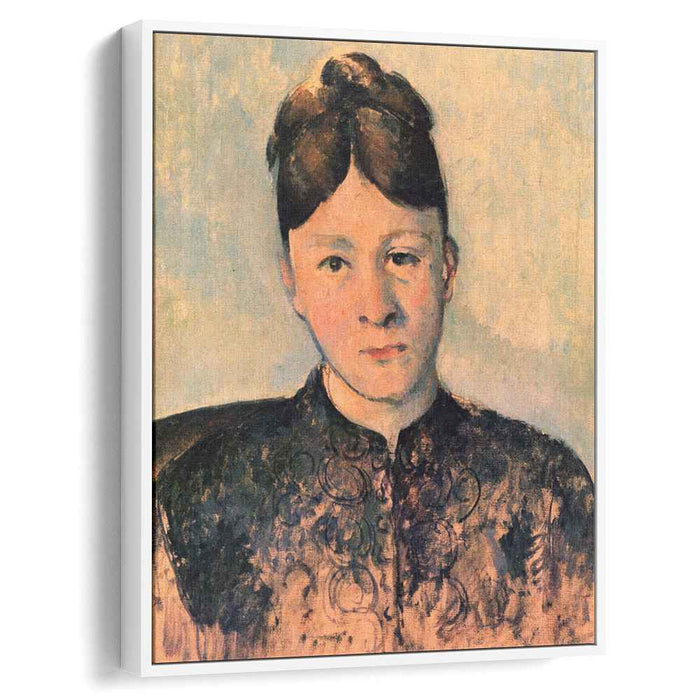 Portrait of Madame Cezanne (1885) by Paul Cezanne