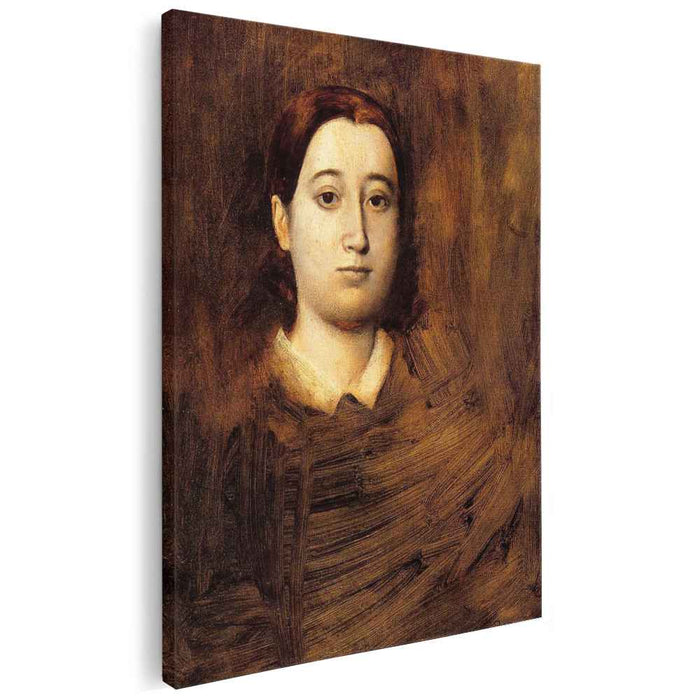 Portrait of Madame Edmondo Morbilli (1865) by Edgar Degas