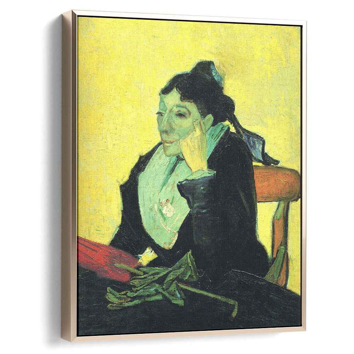 Portrait of Madame Ginoux (L'Arlesienne) (1888) by Vincent van Gogh