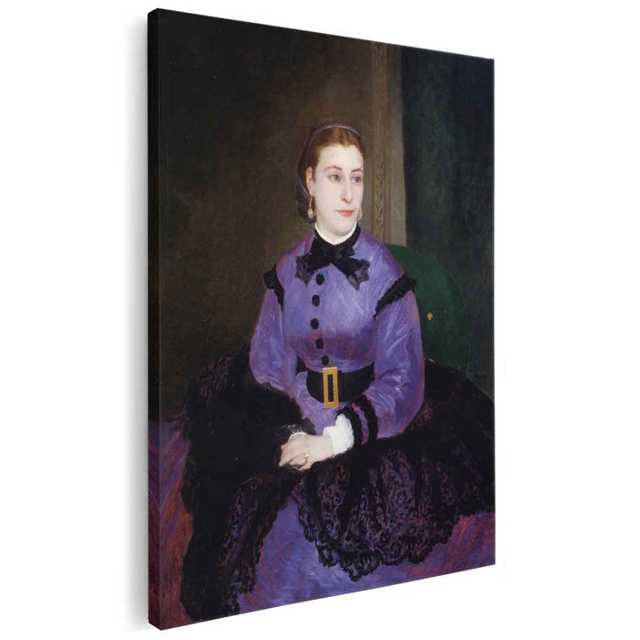 Portrait of Mademoiselle Sicotg (1865) by Pierre-Auguste Renoir