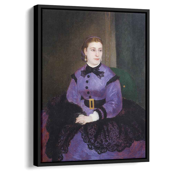 Portrait of Mademoiselle Sicotg (1865) by Pierre-Auguste Renoir