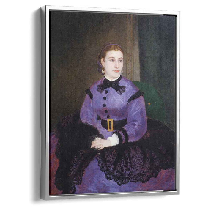 Portrait of Mademoiselle Sicotg (1865) by Pierre-Auguste Renoir