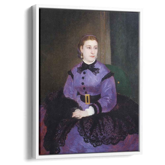 Portrait of Mademoiselle Sicotg (1865) by Pierre-Auguste Renoir