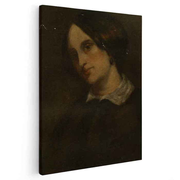 Portrait of Madthilde Couq (1857) by Gustave Courbet