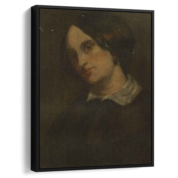 Portrait of Madthilde Couq (1857) by Gustave Courbet